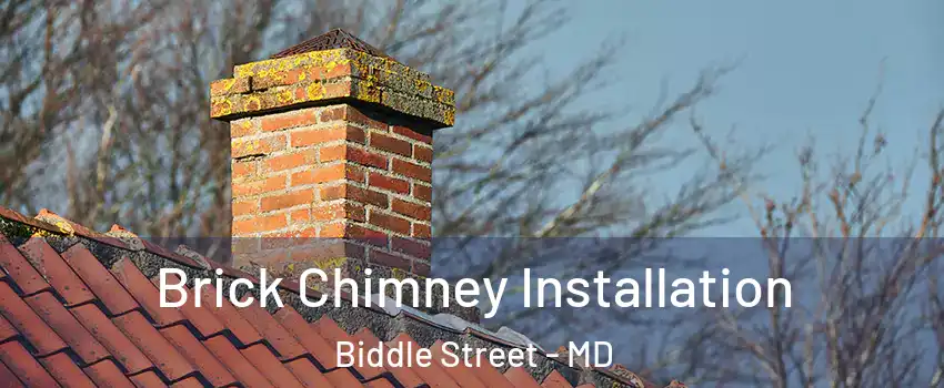 Brick Chimney Installation Biddle Street - MD