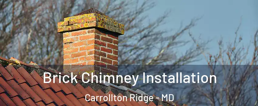Brick Chimney Installation Carrollton Ridge - MD