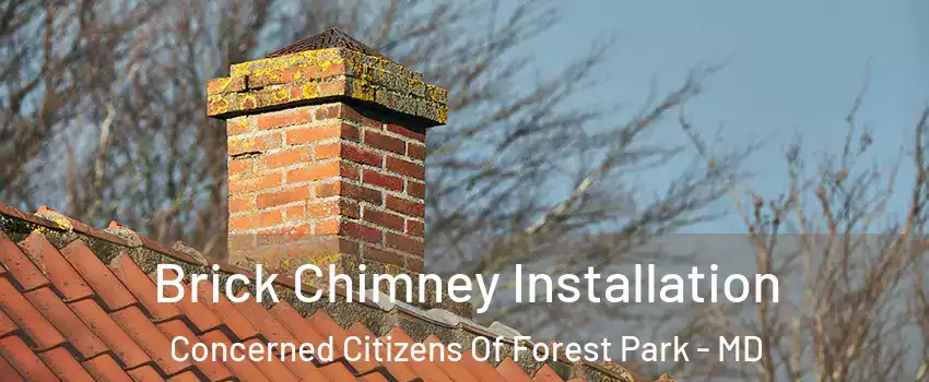 Brick Chimney Installation Concerned Citizens Of Forest Park - MD