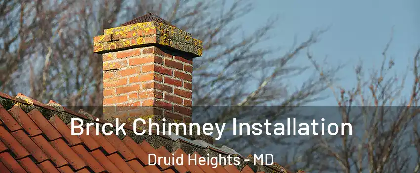 Brick Chimney Installation Druid Heights - MD