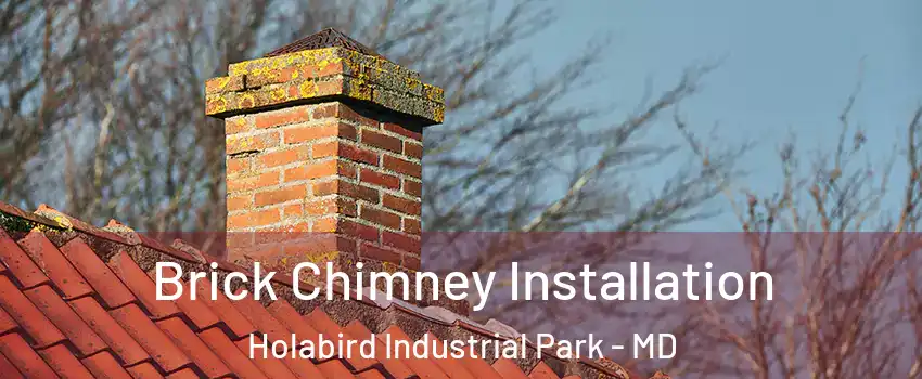 Brick Chimney Installation Holabird Industrial Park - MD