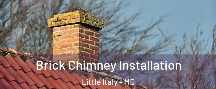 Brick Chimney Installation Little Italy - MD