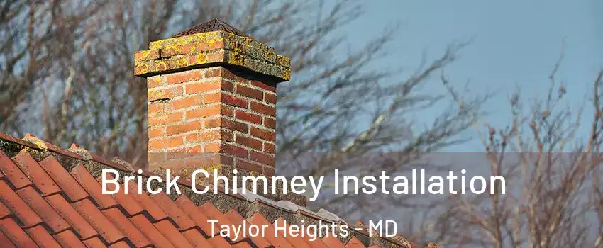 Brick Chimney Installation Taylor Heights - MD