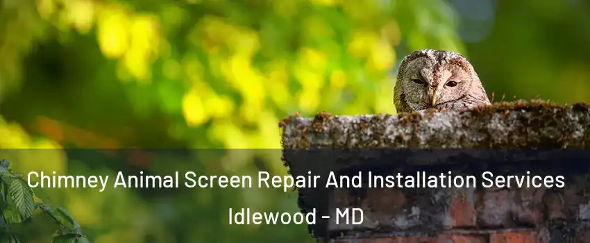 Chimney Animal Screen Repair And Installation Services Idlewood - MD