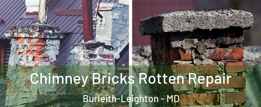 Chimney Bricks Rotten Repair Burleith-Leighton - MD