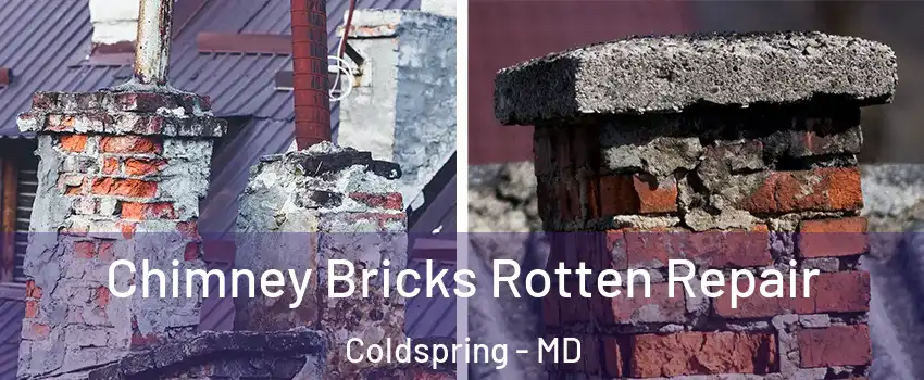 Chimney Bricks Rotten Repair Coldspring - MD
