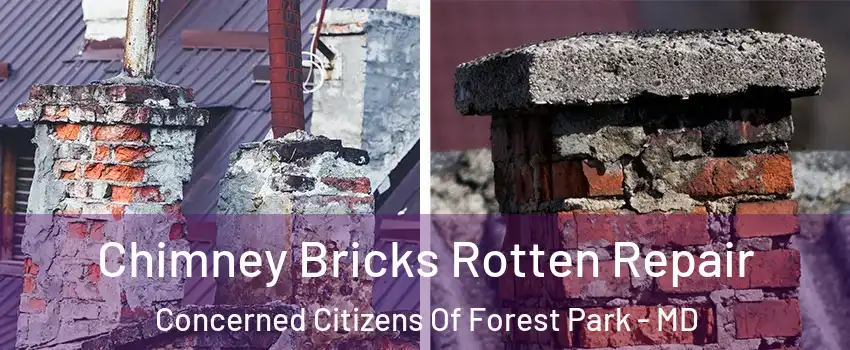 Chimney Bricks Rotten Repair Concerned Citizens Of Forest Park - MD