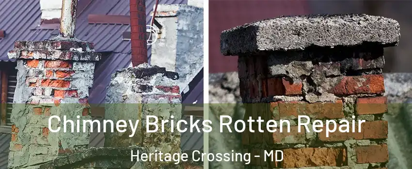 Chimney Bricks Rotten Repair Heritage Crossing - MD
