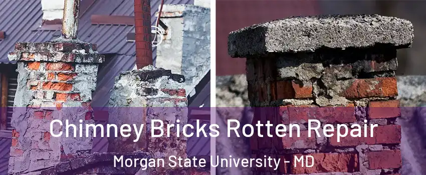 Chimney Bricks Rotten Repair Morgan State University - MD
