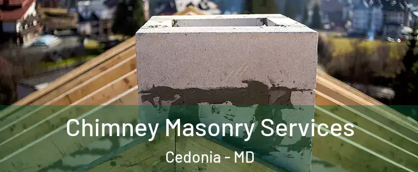 Chimney Masonry Services Cedonia - MD