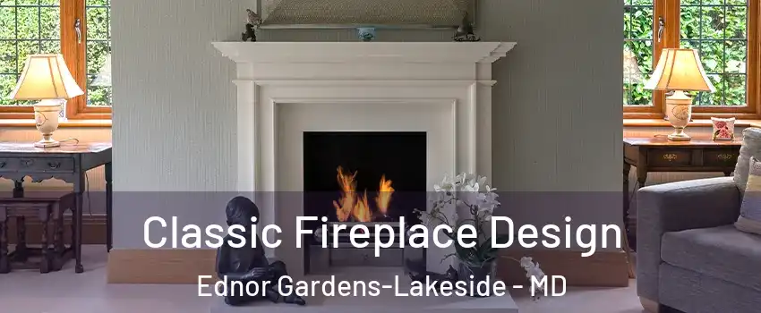 Classic Fireplace Design Ednor Gardens-Lakeside - MD