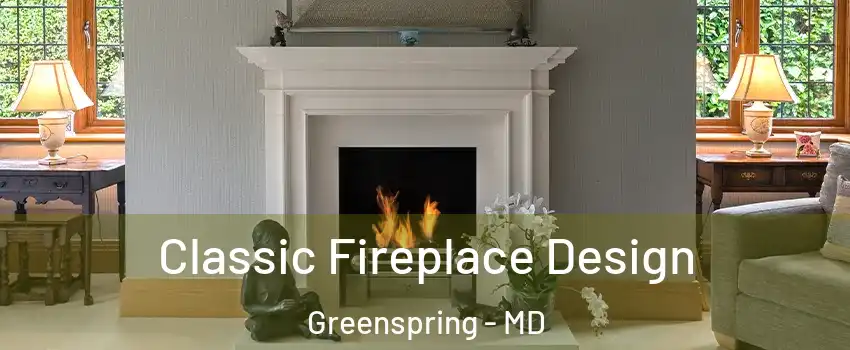Classic Fireplace Design Greenspring - MD