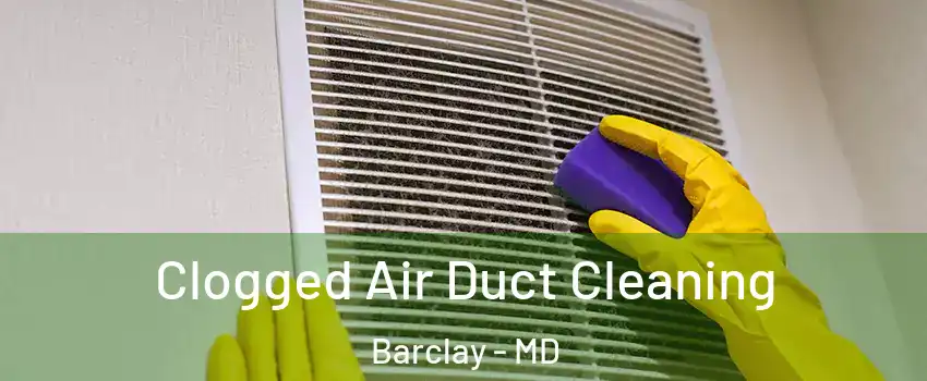 Clogged Air Duct Cleaning Barclay - MD