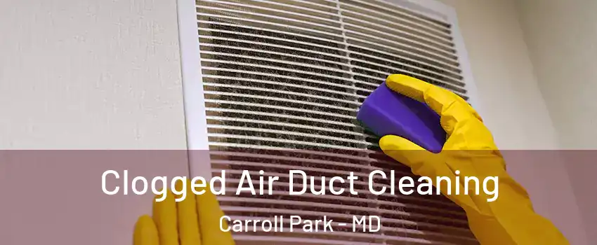 Clogged Air Duct Cleaning Carroll Park - MD