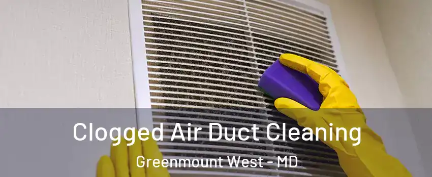 Clogged Air Duct Cleaning Greenmount West - MD