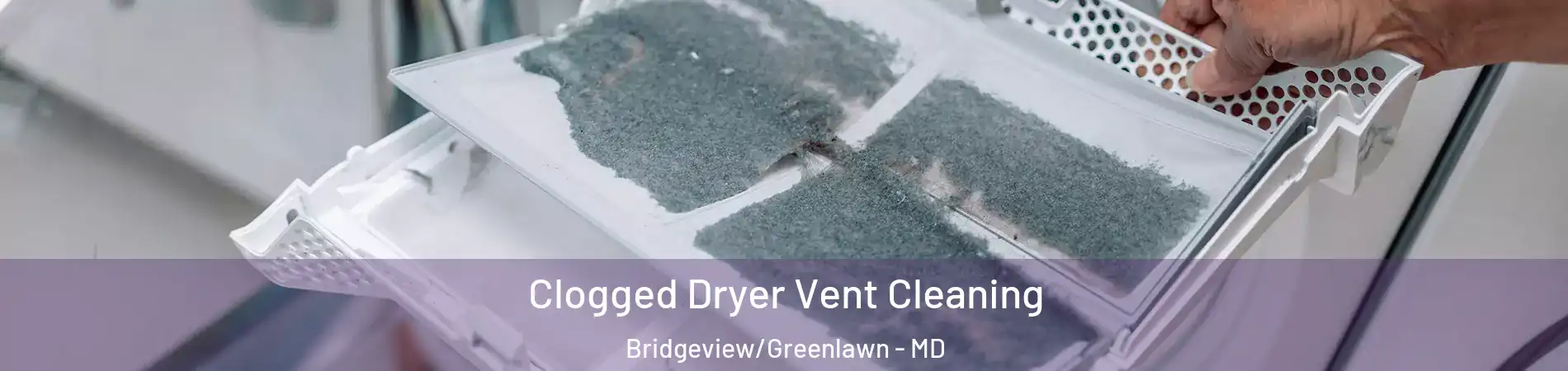 Clogged Dryer Vent Cleaning Bridgeview/Greenlawn - MD