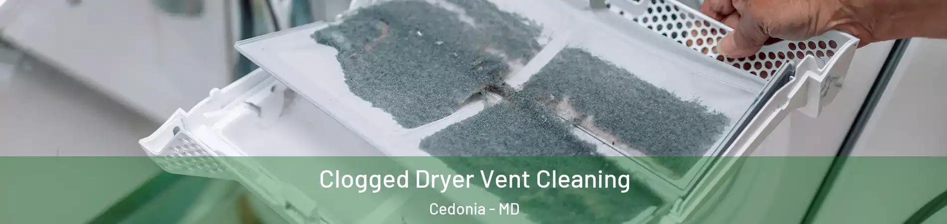 Clogged Dryer Vent Cleaning Cedonia - MD