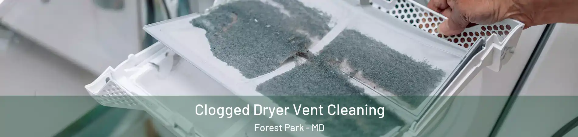 Clogged Dryer Vent Cleaning Forest Park - MD