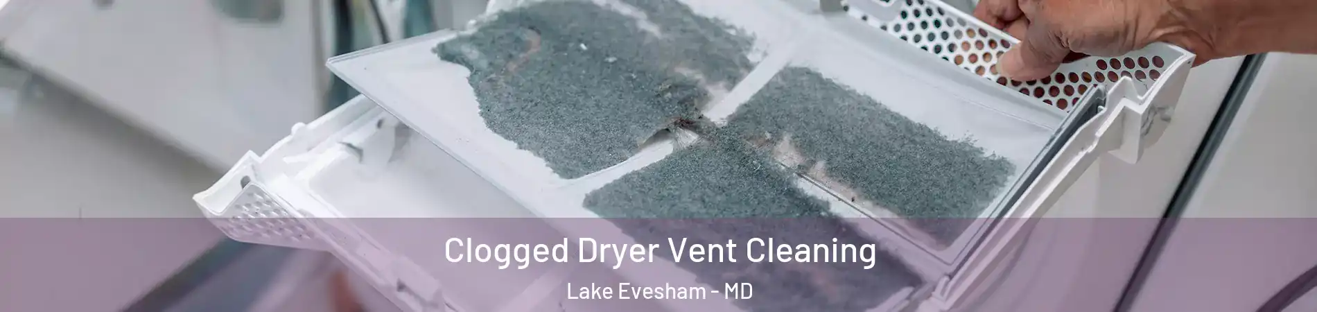 Clogged Dryer Vent Cleaning Lake Evesham - MD