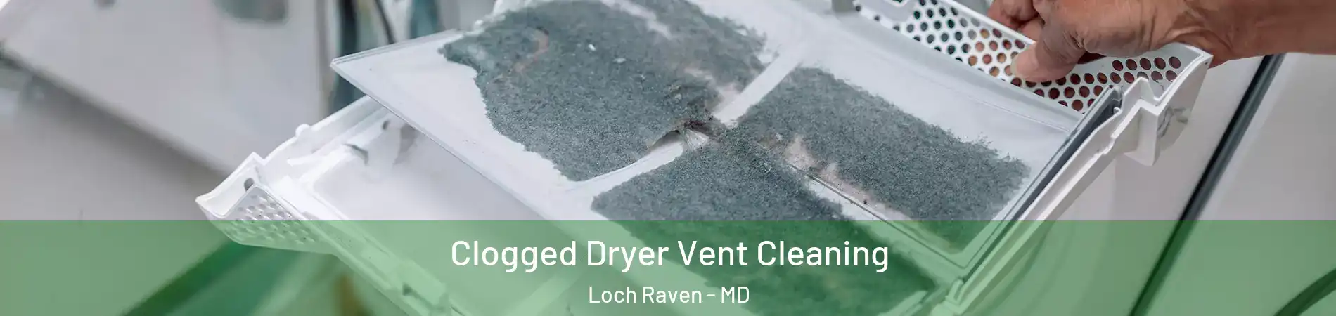Clogged Dryer Vent Cleaning Loch Raven - MD