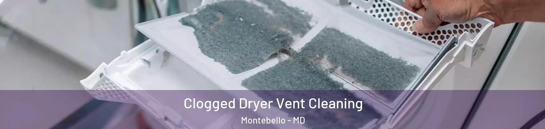 Clogged Dryer Vent Cleaning Montebello - MD