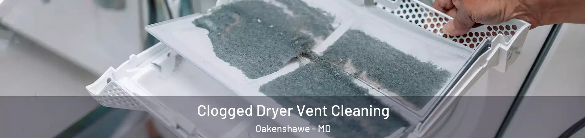 Clogged Dryer Vent Cleaning Oakenshawe - MD