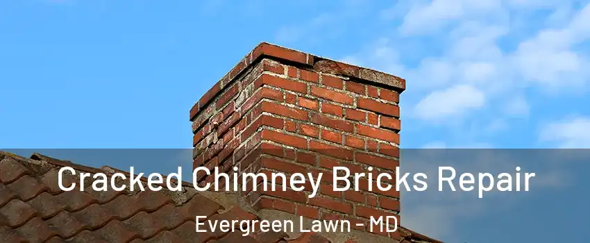 Cracked Chimney Bricks Repair Evergreen Lawn - MD