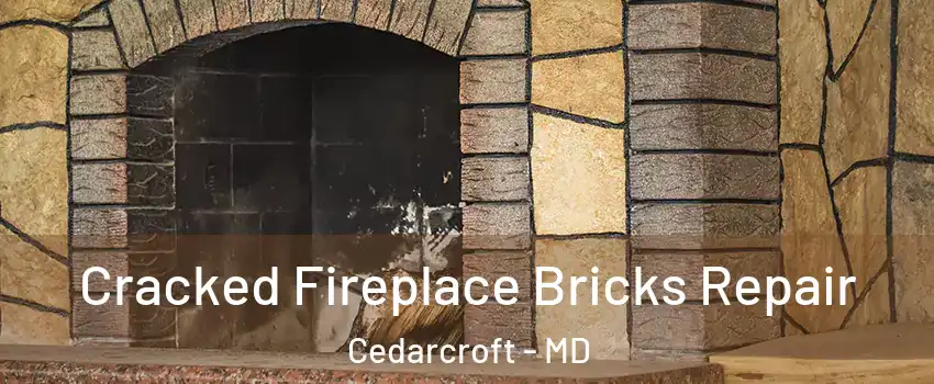 Cracked Fireplace Bricks Repair Cedarcroft - MD