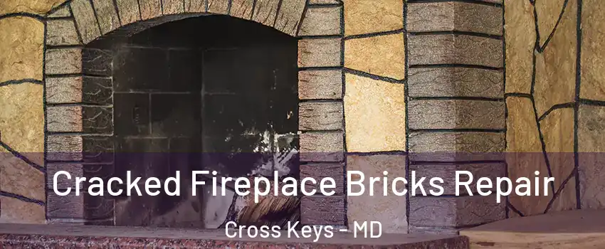 Cracked Fireplace Bricks Repair Cross Keys - MD