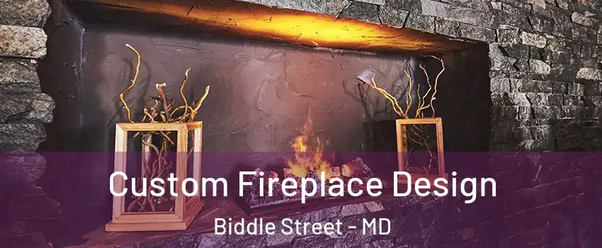 Custom Fireplace Design Biddle Street - MD