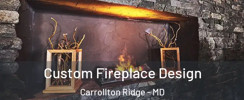 Custom Fireplace Design Carrollton Ridge - MD