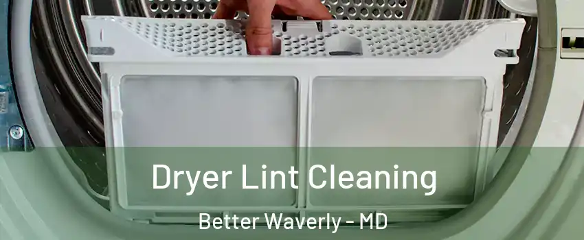 Dryer Lint Cleaning Better Waverly - MD