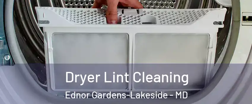 Dryer Lint Cleaning Ednor Gardens-Lakeside - MD
