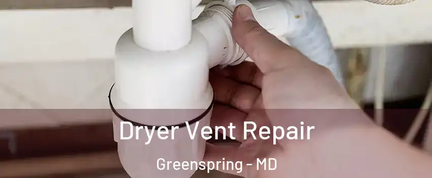 Dryer Vent Repair Greenspring - MD