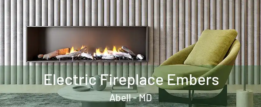 Electric Fireplace Embers Abell - MD