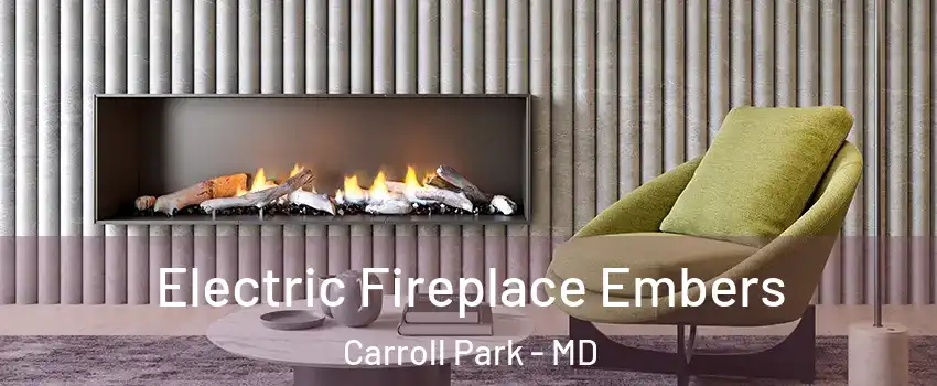 Electric Fireplace Embers Carroll Park - MD