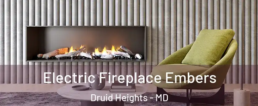 Electric Fireplace Embers Druid Heights - MD