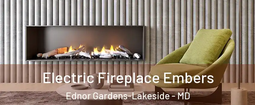 Electric Fireplace Embers Ednor Gardens-Lakeside - MD