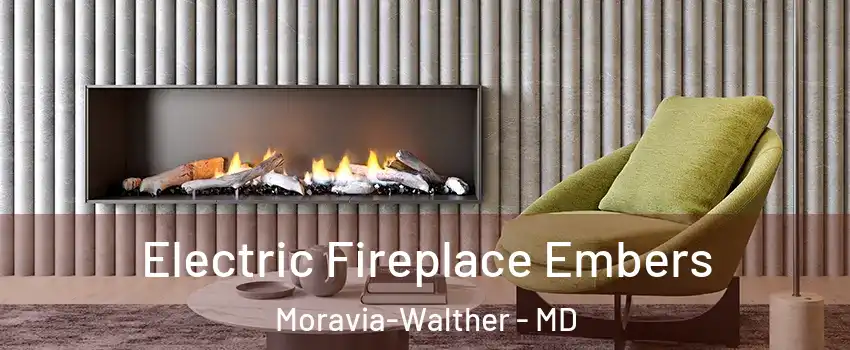 Electric Fireplace Embers Moravia-Walther - MD