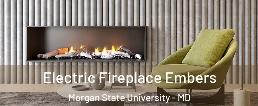 Electric Fireplace Embers Morgan State University - MD