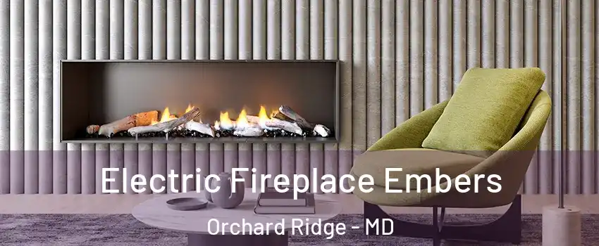 Electric Fireplace Embers Orchard Ridge - MD