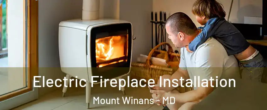 Electric Fireplace Installation Mount Winans - MD
