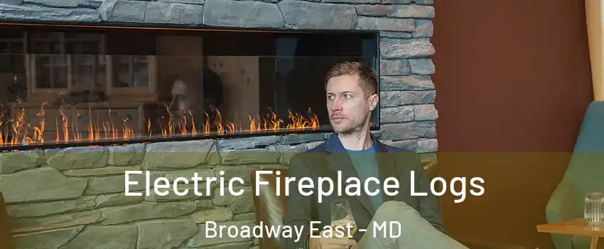 Electric Fireplace Logs Broadway East - MD