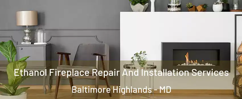 Ethanol Fireplace Repair And Installation Services Baltimore Highlands - MD