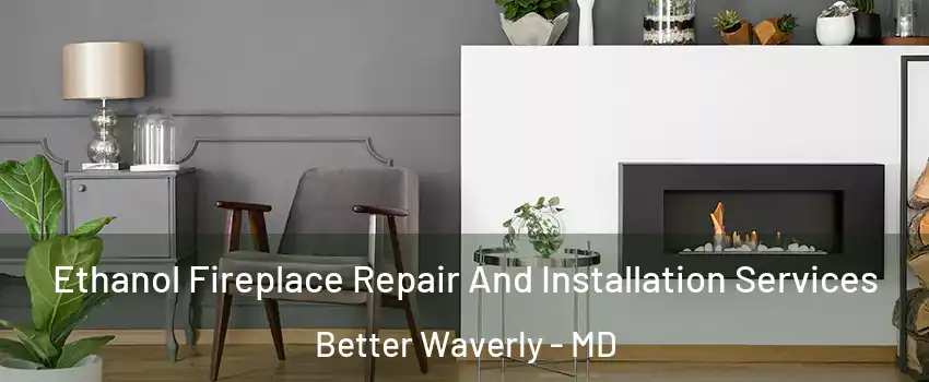 Ethanol Fireplace Repair And Installation Services Better Waverly - MD