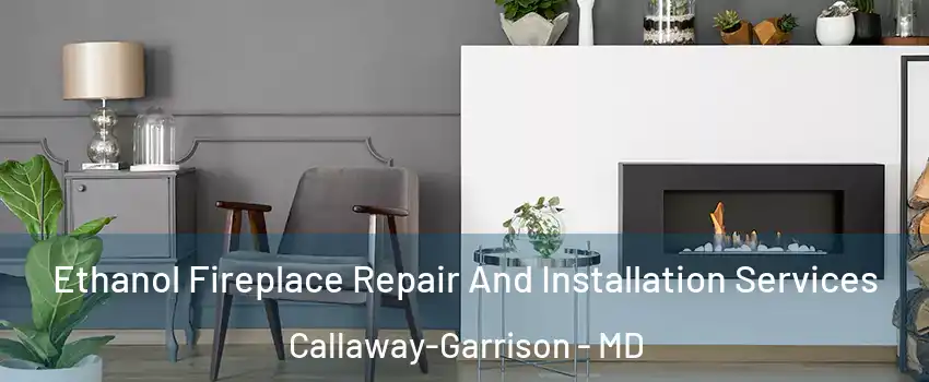 Ethanol Fireplace Repair And Installation Services Callaway-Garrison - MD