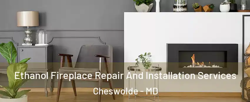 Ethanol Fireplace Repair And Installation Services Cheswolde - MD