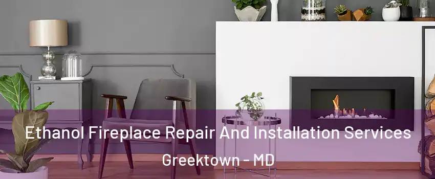Ethanol Fireplace Repair And Installation Services Greektown - MD