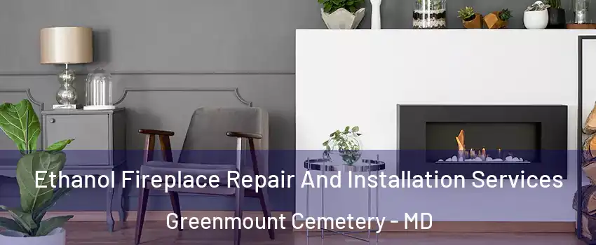 Ethanol Fireplace Repair And Installation Services Greenmount Cemetery - MD
