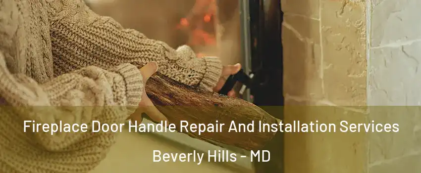 Fireplace Door Handle Repair And Installation Services Beverly Hills - MD